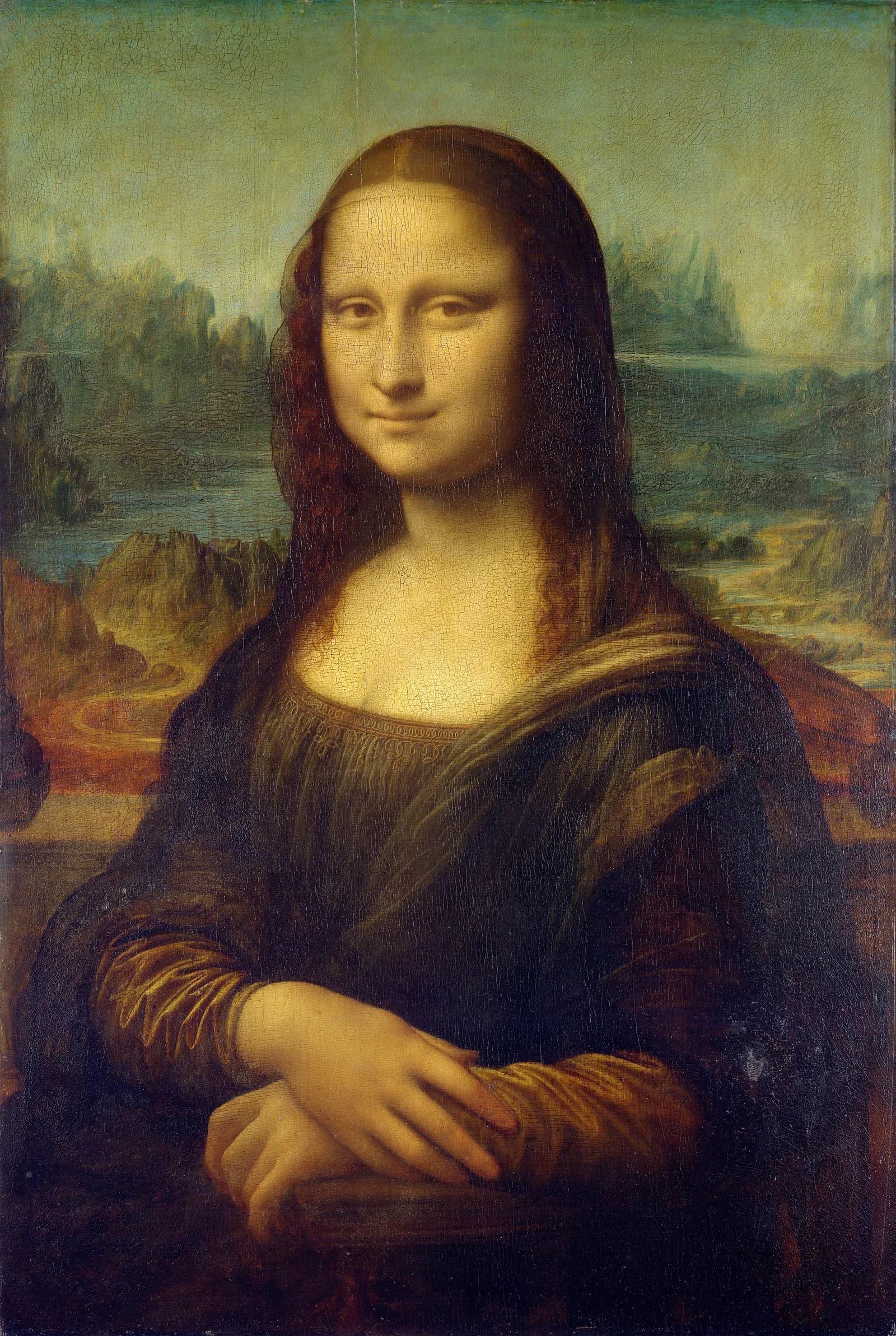 Leonardo da Vinci’nin Mona Lisa tablosunun dijital reprodüksiyonu.